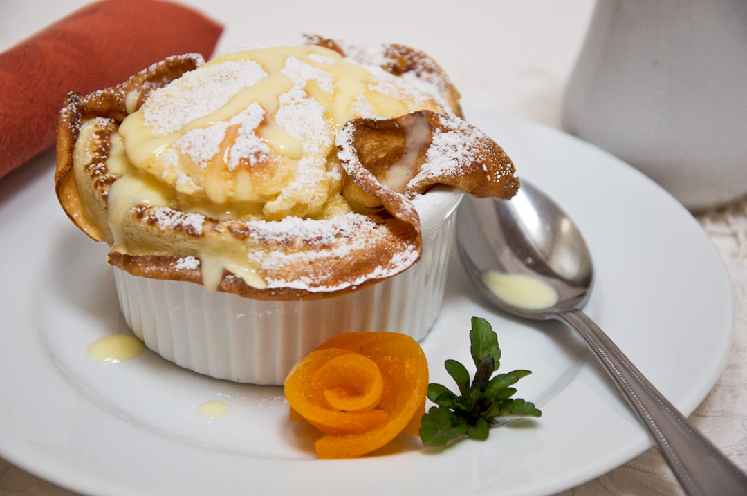 Apricot souffle